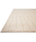 Chris Loves Julia x Loloi Calvin Ivory / Oatmeal CLV-02 7ft.-10in. X 7ft.-10in. Round Rug