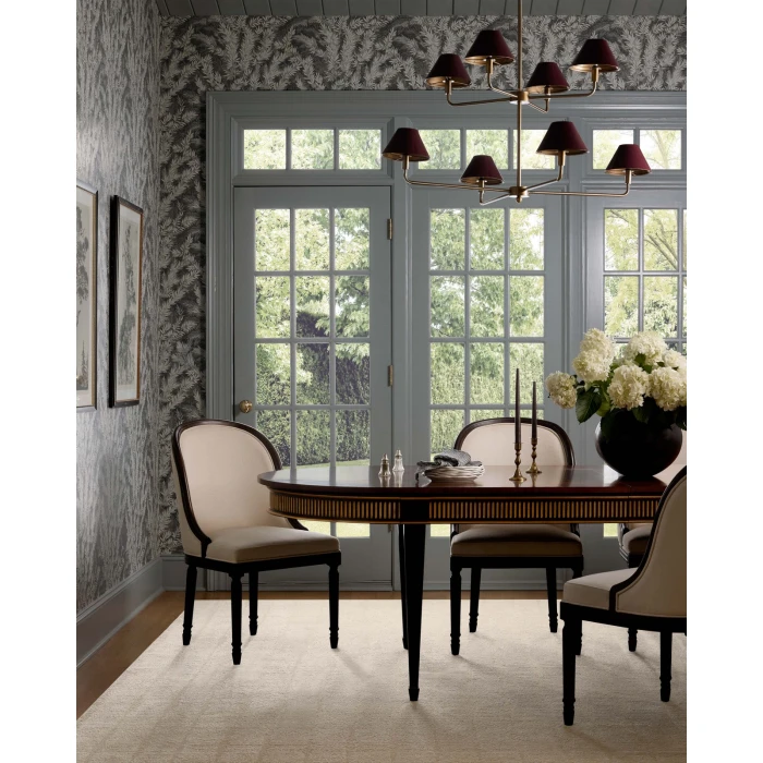 Chris Loves Julia x Loloi Calvin Ivory / Oatmeal CLV-02 2ft.-7in. X 10ft. Rect. Rug