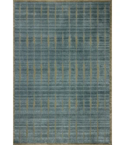 Chris Loves Julia x Loloi Calvin Ocean / Olive CLV-02 2ft.-7in. X 10ft. Rect. Rug