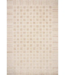 Chris Loves Julia x Loloi Calvin Bone / Natural CLV-03 7ft.-10in. X 7ft.-10in. Round Rug