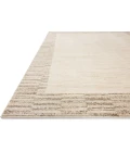 Chris Loves Julia x Loloi Calvin Ivory / Pebble CLV-04 7ft.-10in. X 7ft.-10in. Round Rug
