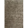 Loloi Carrera Shag CG-02 BLUE / MOCHA Area Rug 18 in. X 18 in. Sample