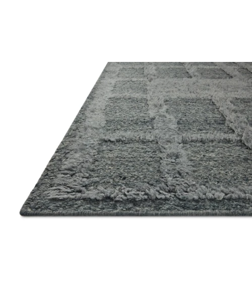 Loloi Cassian Denim 18" x 18" Sample Rug