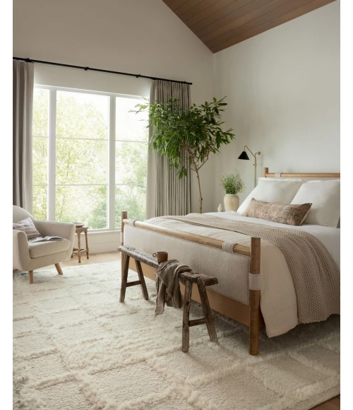 Loloi Cassian Ivory 2'-0" x 3'-0" Accent Rug