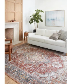 Loloi Cassandra CSN-01 RUST / MULTI Area Rug 5 ft. 3 in. X 7 ft. 9 in. Rectangle