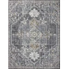 Loloi Cassandra CSN-02 black / GOLD Area Rug 5 ft. 3 in. X 7 ft. 9 in. Rectangle