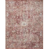 Loloi Cassandra CSN-03 RUST / IVORY Area Rug 5 ft. 3 in. X 7 ft. 9 in. Rectangle