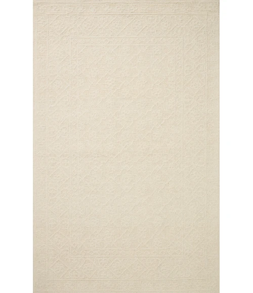Loloi Cecelia CEC-01 Ivory / Ivory 8'-6" x 12' Area Rug