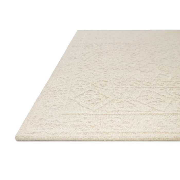 Loloi Cecelia CEC-01 Ivory / Ivory 9'-3" x 13' Area Rug