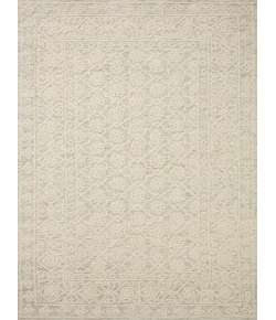 Loloi Cecelia CEC-01 Mist / Ivory Area Rug 7 ft. 9 in. X 9 ft. 9 in. Rectangle