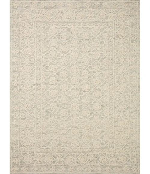 Loloi Cecelia CEC-01 Mist / Ivory 8'-6" x 12' Area Rug
