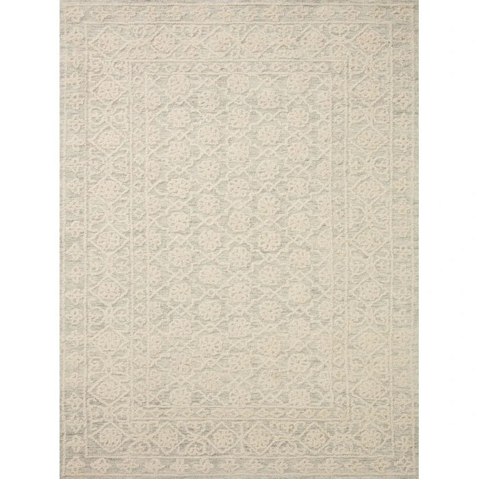 Loloi Cecelia CEC-01 Mist / Ivory 2'-3" x 3'-9" Area Rug