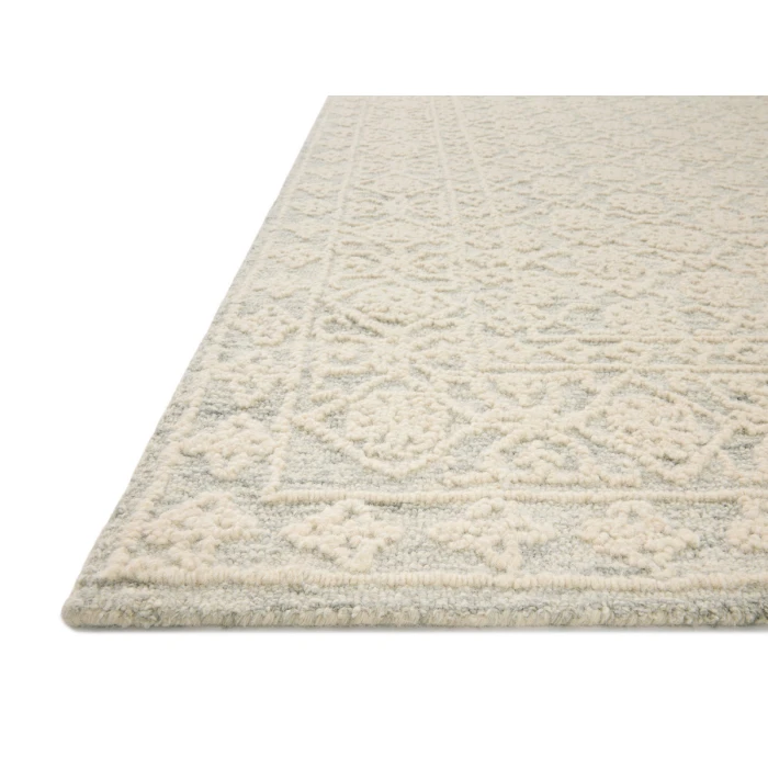 Loloi Cecelia CEC-01 Mist / Ivory 2'-3" x 3'-9" Area Rug
