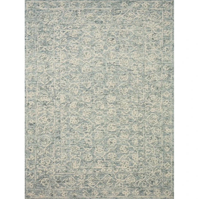 Loloi Cecelia Ocean / Ivory CEC-01 2 ft. 3 in. X 5 ft. 6 in. Rectangle Rug