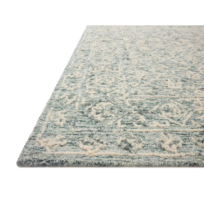 Loloi Cecelia Ocean / Ivory CEC-01 2 ft. 3 in. X 5 ft. 6 in. Rectangle Rug