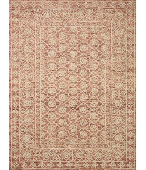 Loloi Cecelia CEC-01 Rust / Natural 7'-9" x 9'-9" Area Rug