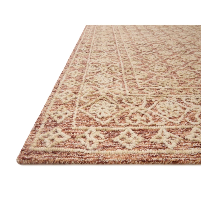 Loloi Cecelia CEC-01 Rust / Natural 5'-0" x 7'-6" Area Rug