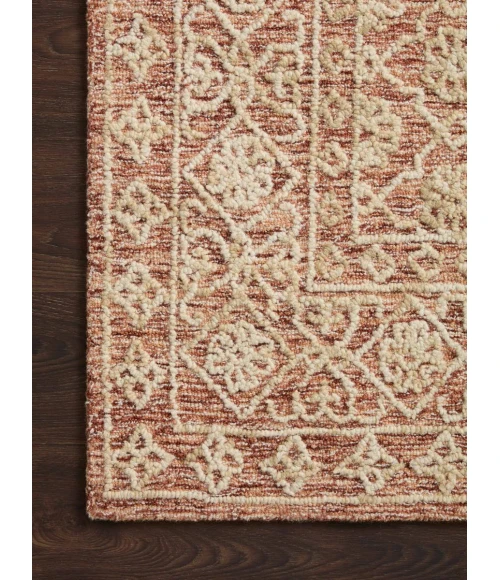 Loloi Cecelia CEC-01 Rust / Natural 7'-9" x 9'-9" Area Rug