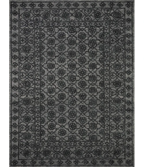Loloi Cecelia CEC-01 Smoke / Dk. Grey 7'-9" x 9'-9" Area Rug