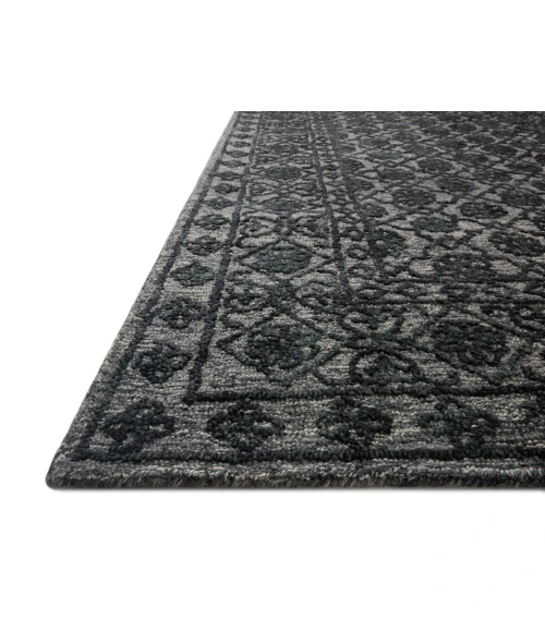 Loloi Cecelia CEC-01 Smoke / Dk. Grey 7'-9" x 9'-9" Area Rug