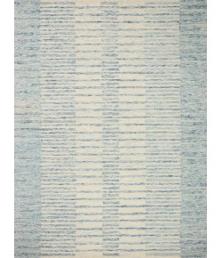 Chris Loves Julia x Loloi Chris Ivory / Denim CHR-01 2 ft. 6 in. X 9 ft. 9 in. Rectangle Rug