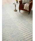 Chris Loves Julia x Loloi Chris Ivory / Denim CHR-01 9 ft. 3 in. X 13 ft. Rectangle Rug