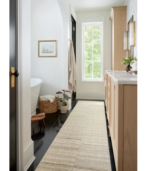 Chris Loves Julia x Loloi Chris Natural / Sage CHR-02 3 ft. 6 in. X 5 ft. 6 in. Rectangle Rug