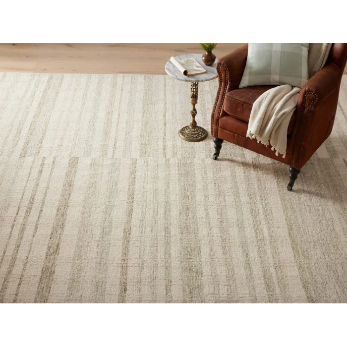 Chris Loves Julia x Loloi Chris Natural / Sage CHR-02 7 ft. 9 in. X 9 ft. 9 in. Rectangle Rug