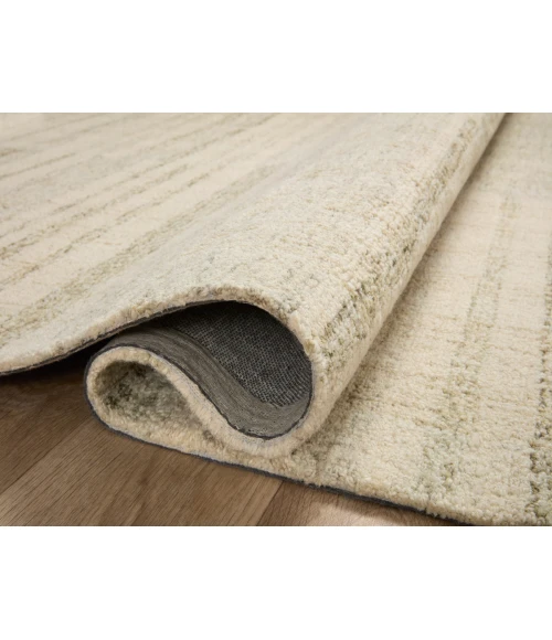 Chris Loves Julia x Loloi Chris Natural / Sage CHR-02 3 ft. 6 in. X 5 ft. 6 in. Rectangle Rug
