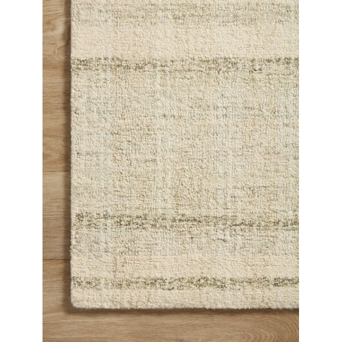 Chris Loves Julia x Loloi Chris Natural / Sage CHR-02 7 ft. 9 in. X 9 ft. 9 in. Rectangle Rug