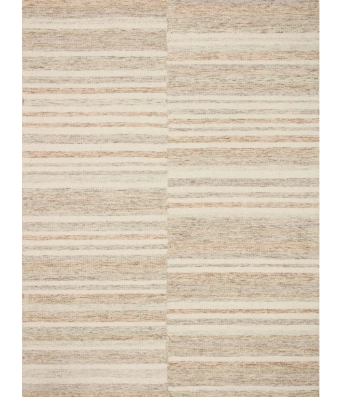 Chris Loves Julia x Loloi Chris Ivory / Clay CHR-03 2 ft. 3 in. X 3 ft. 9 in. Rectangle Rug