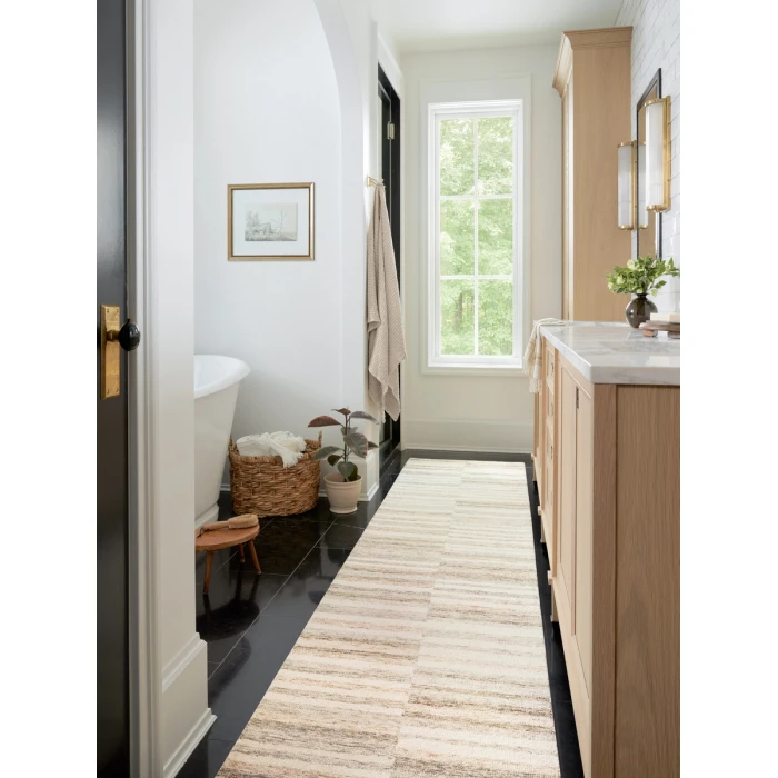 Chris Loves Julia x Loloi Chris Ivory / Clay CHR-03 8 ft. 6 in. X 11 ft. 6 in. Rectangle Rug