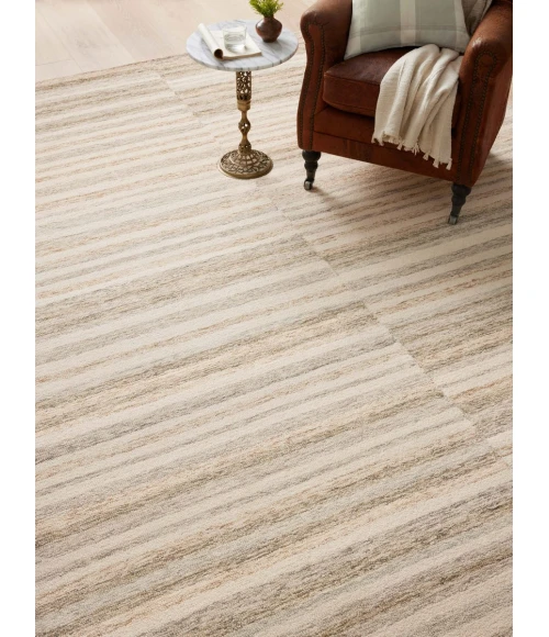 Chris Loves Julia x Loloi Chris Ivory / Clay CHR-03 2 ft. 3 in. X 3 ft. 9 in. Rectangle Rug