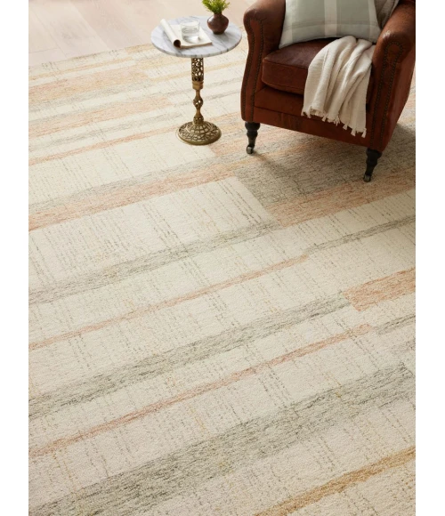 Chris Loves Julia x Loloi Chris Natural / Multi CHR-04 9 ft. 3 in. X 13 ft. Rectangle Rug