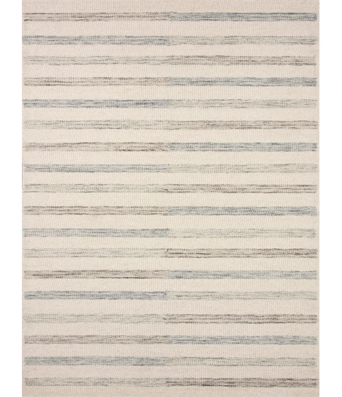 Chris Loves Julia x Loloi Chris Ivory / Slate CHR-05 2 ft. 6 in. X 11 ft. 6 in. Rectangle Rug