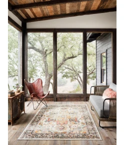 Loloi Clara CLA-01 IVORY / black Area Rug 9 ft. 3 in. X 13 ft. Rectangle