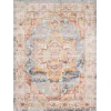 Loloi Clara CLA-01 SUNSET / IVORY Area Rug 18 in. X 18 in. Sample