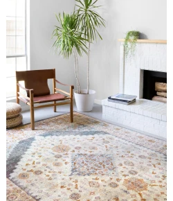 Loloi Clara CLA-07 PEBBLE / FIESTA Area Rug 9 ft. 3 in. X 13 ft. Rectangle