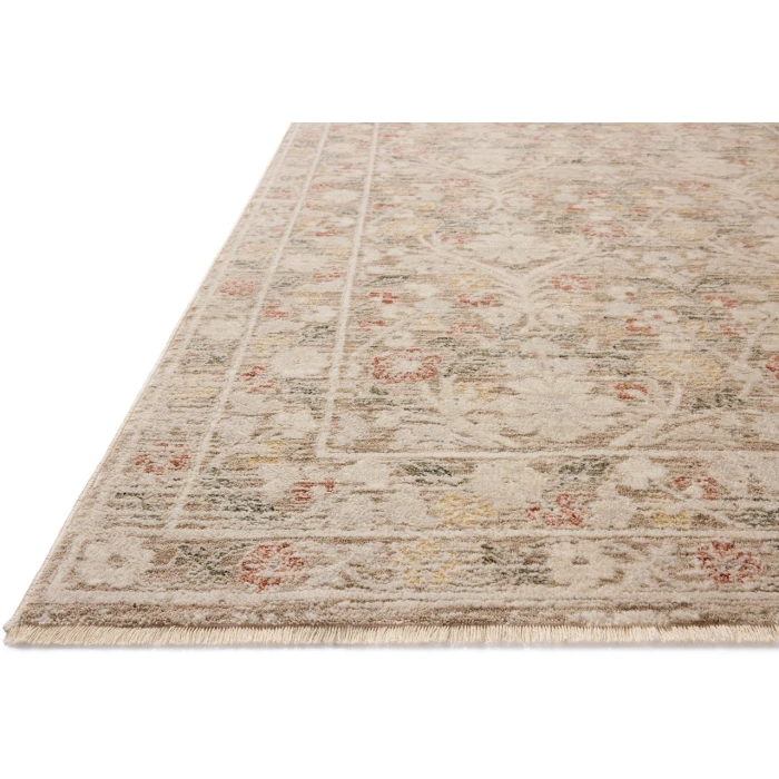 Loloi Clarisse Grey / Multi CLS-01 18in. X 18in. Sample Rect. Rug