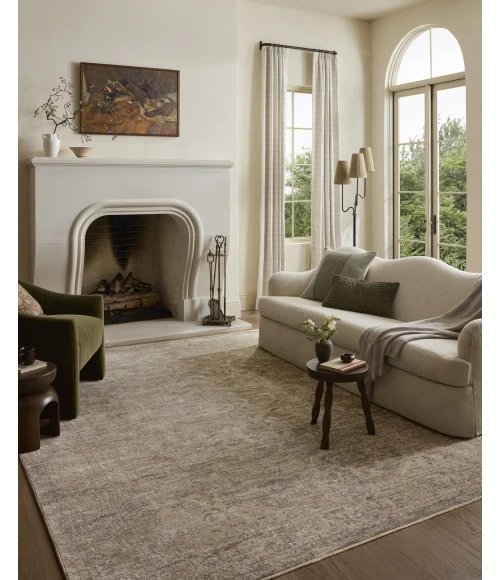 Loloi Clarisse Smoke / Natural CLS-02 2ft.-6in. X 10ft.-2in. Rect. Rug