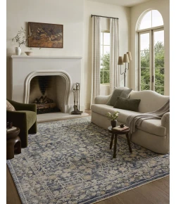 Loloi Clarisse Blue / Beige CLS-05 2ft.-6in. X 10ft.-2in. Rect. Rug
