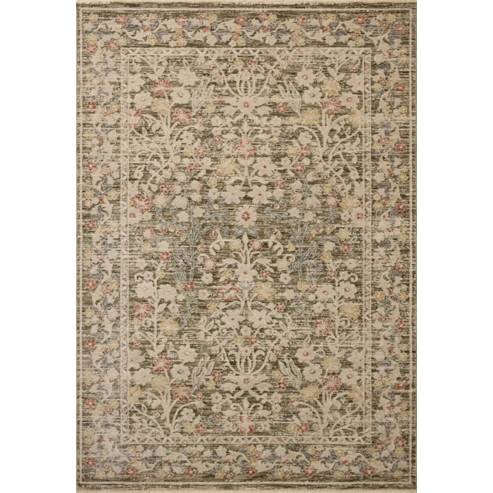 Loloi Clarisse Olive / Multi CLS-05 6ft.-3in. X 9ft.-6in. Rect. Rug