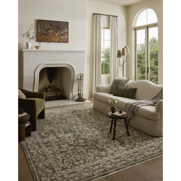 Loloi Clarisse Olive / Multi CLS-05 6ft.-3in. X 9ft.-6in. Rect. Rug