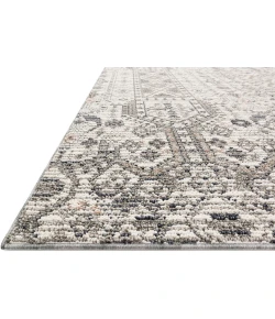 Loloi Cole COL-01 IVORY / MULTI Area Rug 2 ft. 7 in. X 12 ft. 0 in. Rectangle