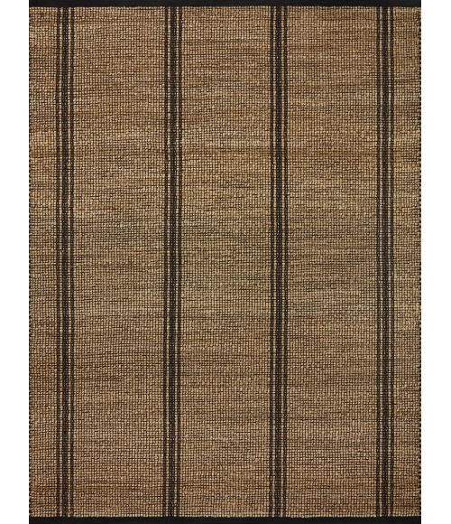 Angela Rose x Loloi Colton Natural / Black CON-01 7 ft. 6 in. X 9 ft. 6 in. Rectangle Rug