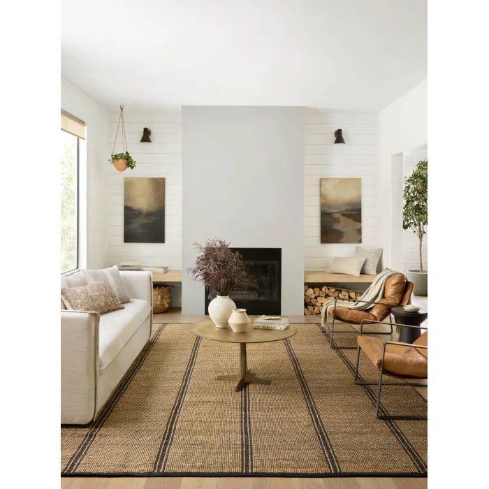 Angela Rose x Loloi Colton Natural / Black CON-01 2 ft. X 3 ft. Rectangle Rug