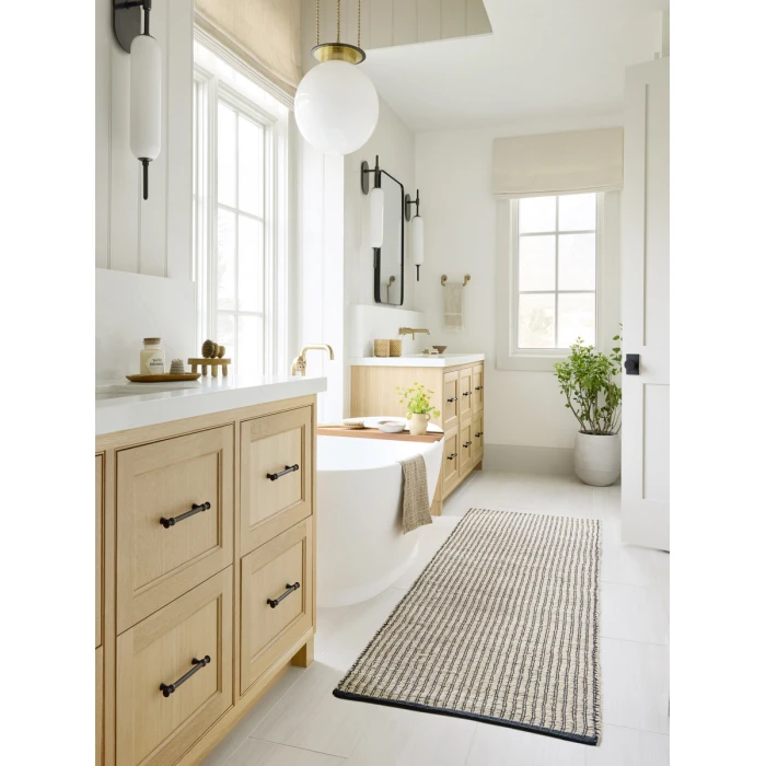 Angela Rose x Loloi Colton Ivory / Black CON-02 2 ft. X 3 ft. Rectangle Rug