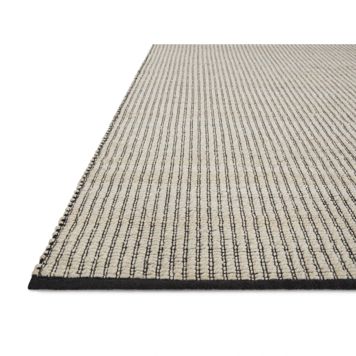 Angela Rose x Loloi Colton Ivory / Black CON-02 2 ft. X 3 ft. Rectangle Rug