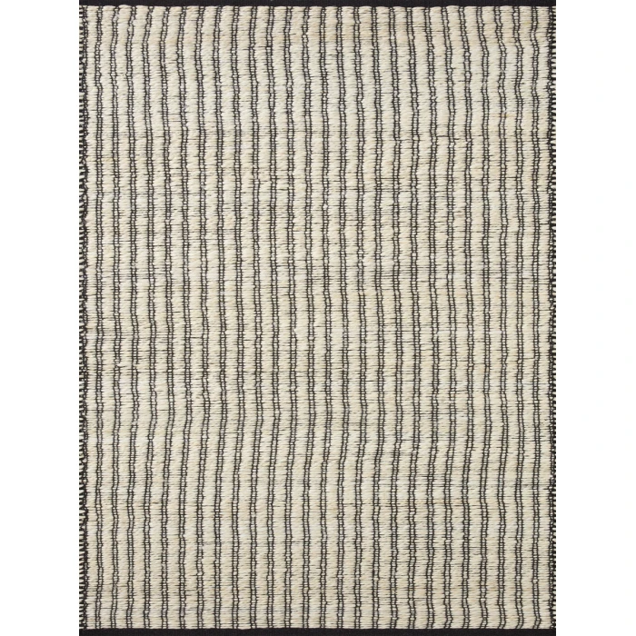 Angela Rose x Loloi Colton Ivory / Black CON-02 2 ft. X 3 ft. Rectangle Rug