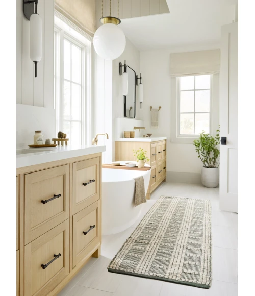 Angela Rose x Loloi Colton Ivory / Sage CON-03 7 ft. 6 in. X 9 ft. 6 in. Rectangle Rug